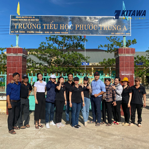 Kitawa thực hiện chương trình phát cơm và quà từ thiện ở Ninh Thuận