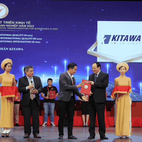 Kitawa xuất sắc đạt giải Top 10 Thương hiệu vàng chất lượng quốc tế 2023.