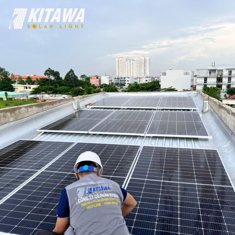 Kitawa từng bước trở thành đơn vị hàng đầu thi công điện năng lượng mặt trời