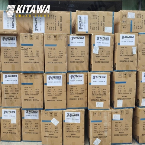 KITAWA phân phối đèn năng lượng mặt trời tại Vĩnh Long