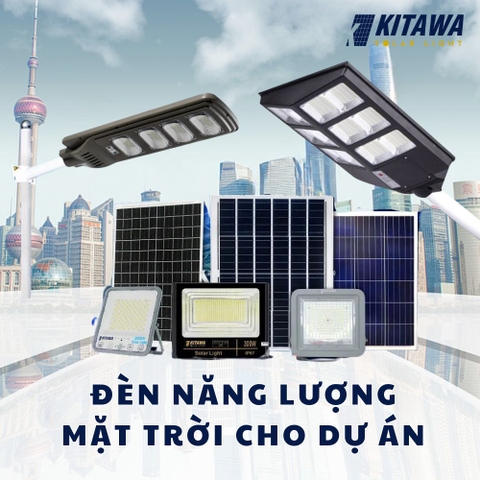 Cách chọn đèn LED năng lượng mặt trời cho dự án, công trình