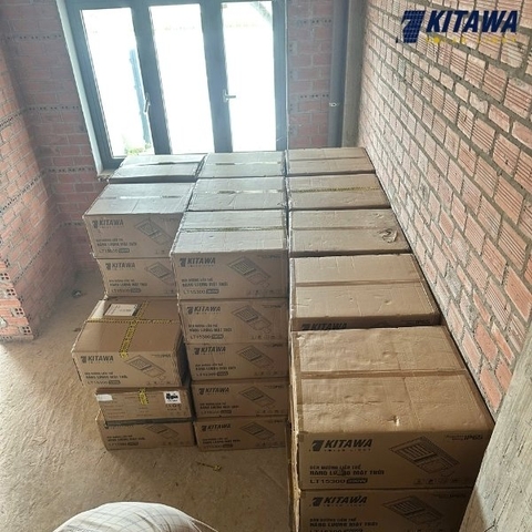 KITAWA bàn giao 400 đèn năng lượng mặt trời cho khu xưởng công nghiệp