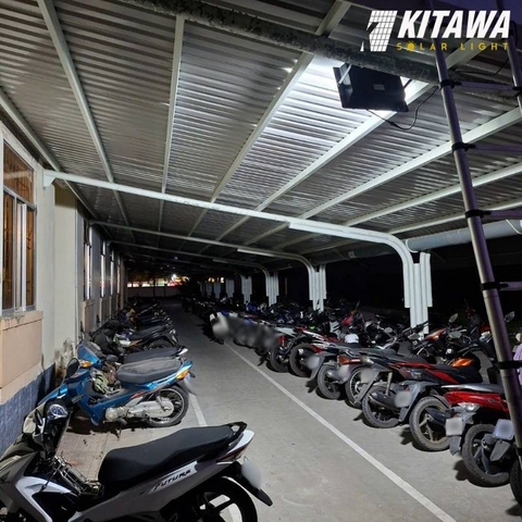 KITAWA bàn giao và lắp đèn năng lượng mặt trời ở Khánh Hòa