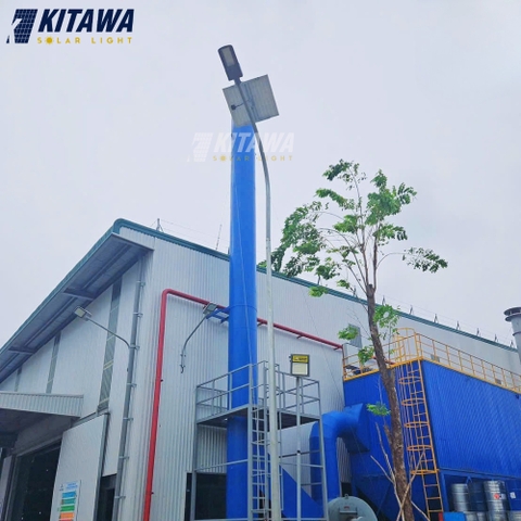 Giải pháp lắp đặt đèn đường cho khu công nghiệp ở Ninh Thuận chuẩn xanh từ KITAWA