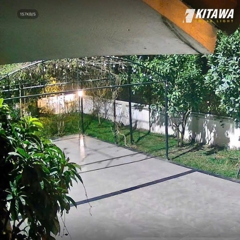 KITAWA lắp đèn đường năng lượng ở Tân Bình cho nhà anh Chính