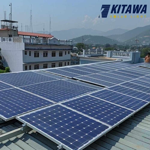 Lắp đặt hệ thống điện mặt trời áp mái 20KW cho Garage của anh Phước tại Quận 12