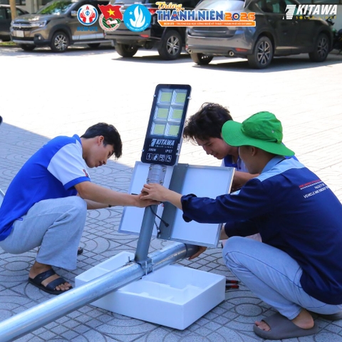 KITAWA đồng hành cùng công trình thanh niên “Nắng Xanh” tại Trường Đại học SPKT TP. HCM