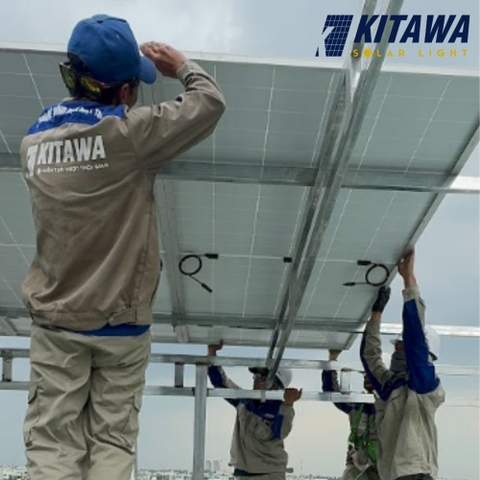 Lắp điện mặt trời hòa lưới bám tải 3kW cho hộ gia đình anh Thanh ở Tiền Giang
