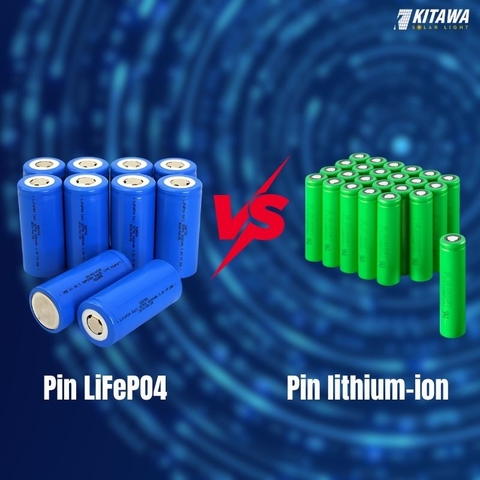 Pin lithium-ion và pin LiFePO4 khác nhau thế nào? So sánh chi tiết