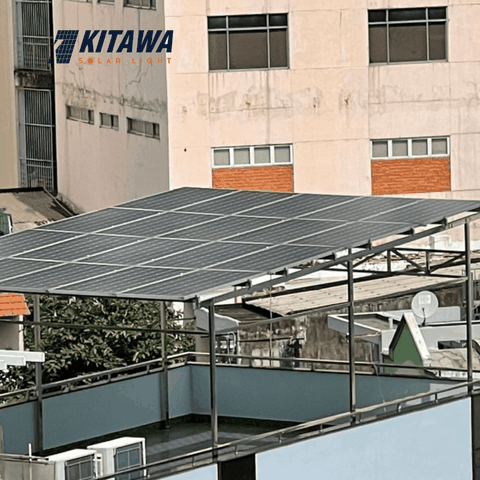 Kitawa lắp đặt điện năng lượng 10kW - Mang năng lượng xanh đến khách hàng Quận 7