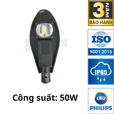 Đèn Đường Chiếc Lá Điện 50W Siêu Sáng KITAWA - AC.CL01.50