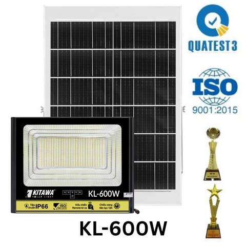 Đèn Pha Năng Lượng Mặt Trời 600W Chống Nước IP67 - BDP27.600