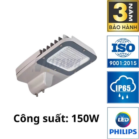Đèn Đường LED Điện Bàn Chải 150W KITAWA AC.BC01.150