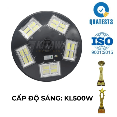 Đèn năng lượng mặt trời KITAWA hình đĩa bay UFO 500W UF5500