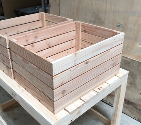 THÙNG GỖ PALLET 50X35X25