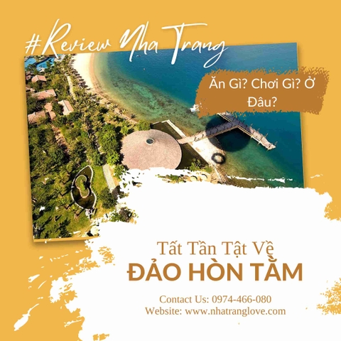 Review Về Đảo Hòn Tằm Nha Trang