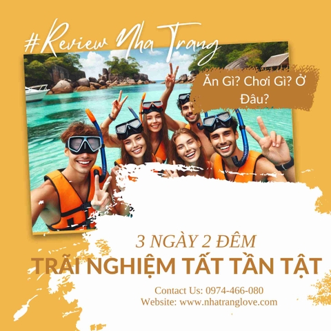 Kinh Nghiệm Du Lịch Nha Trang 3 Ngày 2 Đêm