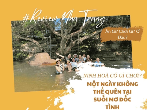  Ninh Hòa Có Gì Chơi? Trải Nghiệm Một Ngày Đáng Nhớ Tại Suối Mơ Dốc Tình