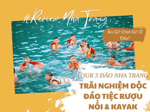 Trải Nghiệm Độc Đáo Với Tiệc Rượu Nổi Và Chèo Thuyền Kayak