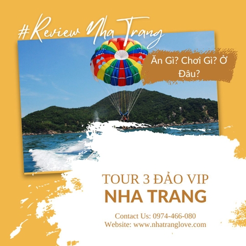 Tour 3 Đảo VIP Nha Trang – Khám Phá Biển Đảo Tuyệt Đẹp Và Thư Giãn Đẳng Cấp