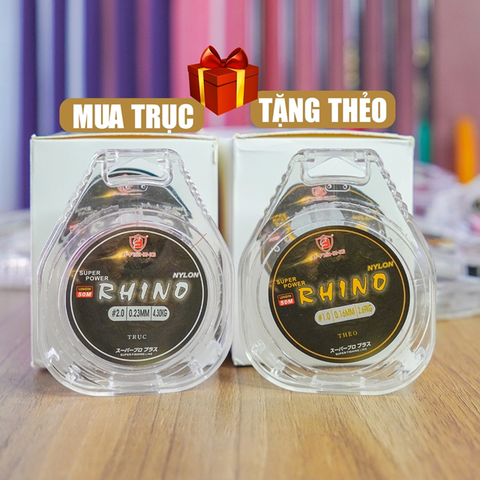 MUA TRỤC TẶNG THẺO NYLON RHINO