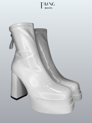 PLATFORM ANKLE BOOTS ĐẾ ĐÚP