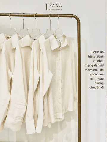 ÁO SƠ MI LINEN DÀI TAY CLOUD