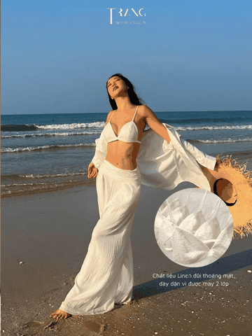 ÁO BRA LINEN KHÔNG GỌNG MÚT RỜI