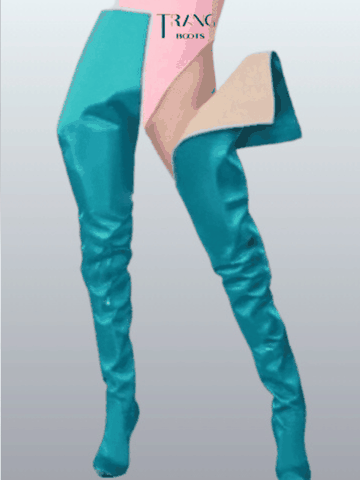 WIDE LEG THIGH HIGH BOOTS