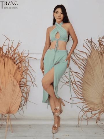 SET VÁY ĐẮP CHÉO