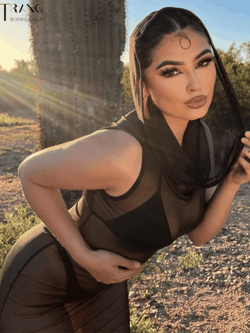 ĐẦM LƯỚI XUYÊN THẤU DÁNG DÀI MÙA HÈ GỢI CẢM