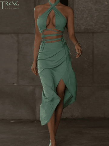 SET VÁY ĐẮP CHÉO