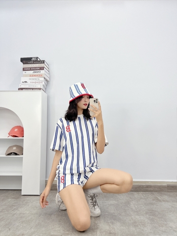 SET QUẦN SỌC XANH