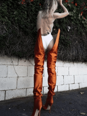 WIDE LEG THIGH HIGH BOOTS