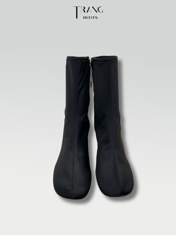 HIGHHEELS BOOTS ZARA GÓT NHỌN MŨI TRÒN