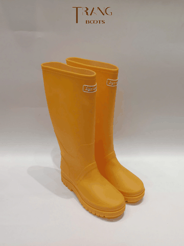 SUNSHINE YELLOW TALL RAIN BOOTS - ỦNG CAO SU CỔ CAO MÀU VÀNG
