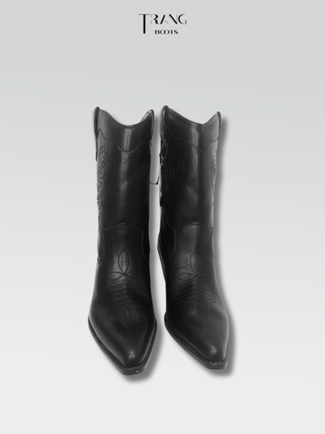 LEATHER COWBOY BOOTS - BOOTS COWBOY DA THẬT