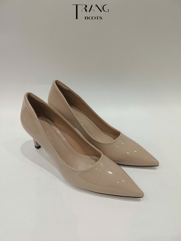 KATE PUMP HIGHHEELS - GIÀY CAO GÓT PUMP KATE - NUDE 7 - 8CM