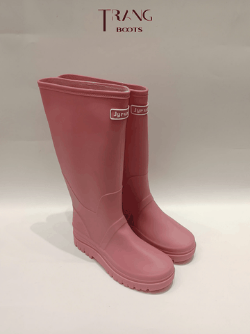 PINK CLASSIC TALL RAIN BOOTS - ỦNG CAO SU CỔ CAO MÀU HỒNG