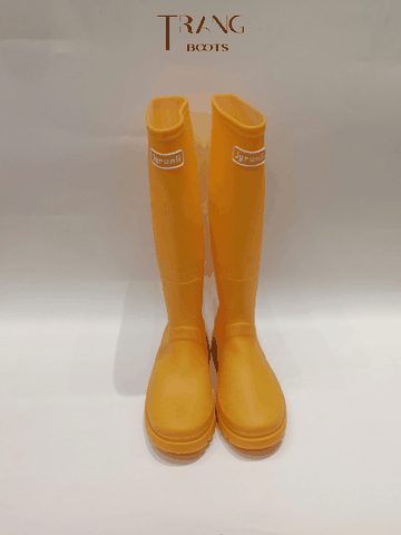 SUNSHINE YELLOW TALL RAIN BOOTS - ỦNG CAO SU CỔ CAO MÀU VÀNG