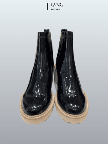 CHELSEA BOOTS DOLCE VITA MŨI TRÒN ĐẾ CAO SU 6CM