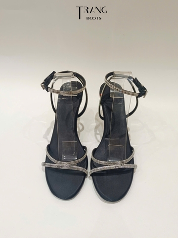 BLUSH - LADY ÉLAN CAO GÓT QUAI CỔ CHÂN ĐÍNH ĐÁ 10CM