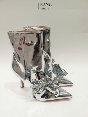 SAM EDELMAN SLIVER FLORAL BOOTS