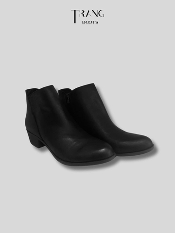 ANKLE BOOTS LUCKY BRAND ĐẾ THẤP DA THẬT