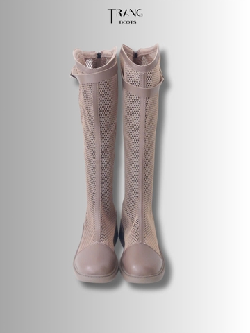 KNEE BOOTS LƯỚI - BOOTS LƯỚI DÀI ĐẾN GỐI
