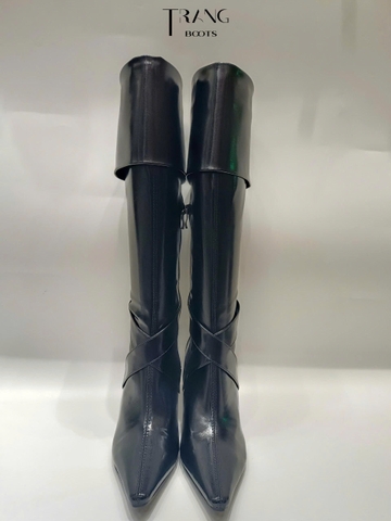 KNEE BOOTS GÓT NHỌN