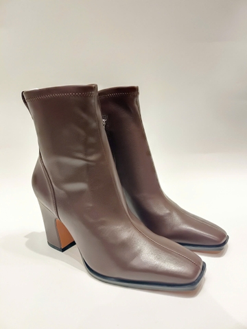 JAYTON WOMEN'S BOOTS OXBLOOD RED FRANCO SARTO - ANKLE BOOTS MŨI VUÔNG NÂU