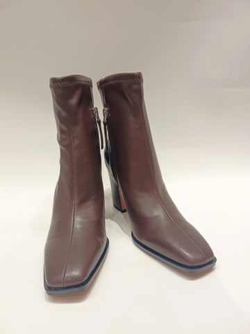 JAYTON WOMEN'S BOOTS OXBLOOD RED FRANCO SARTO - ANKLE BOOTS MŨI VUÔNG NÂU