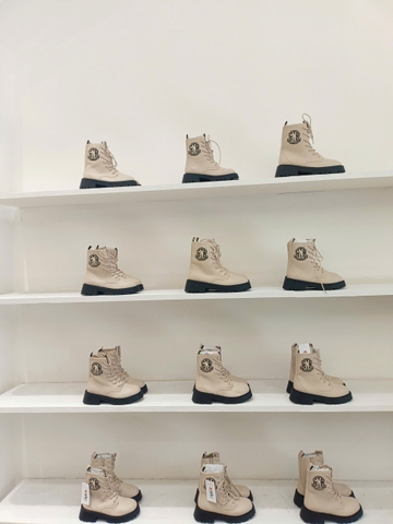 CHELSEA BOOTS MÀU KEM