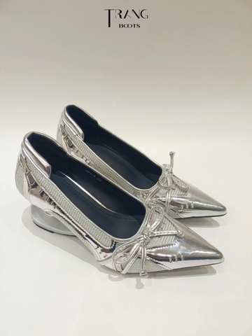 TURBO MUSE - Élan Racing Muse Cao gót mũi nhọn Mary Jane – phong cách sporty ballet cao cấp, gót đặc biệt thời thượng, thiết kế ôm chân thanh mảnh.